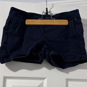 Tommy Hilfiger Navy Women's Cotton Chino Shorts